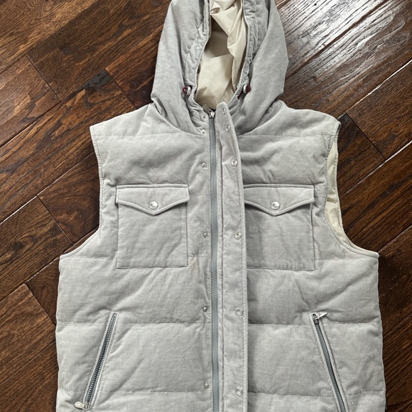 BRUNELLO CUCINELLI Men's XXL Grey Sleeveless Vest - Picture 3 of 11